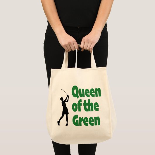 Koningin van de Groene golf Tote Bag (Voorkant (product))
