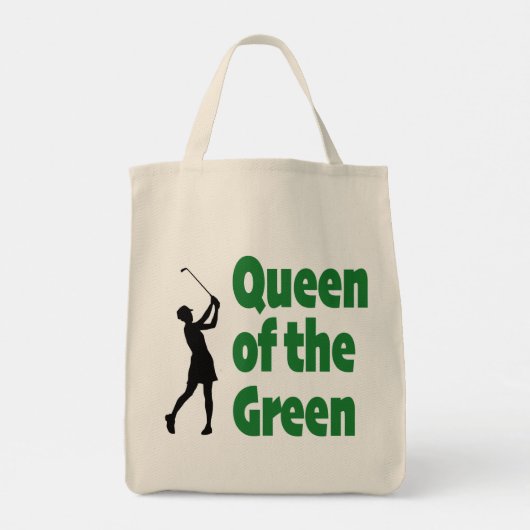 Koningin van de Groene golf Tote Bag (Achterkant)