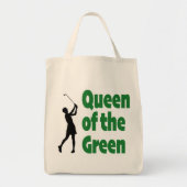 Koningin van de Groene golf Tote Bag (Voorkant)