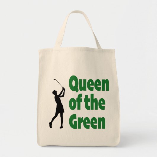 Koningin van de Groene golf Tote Bag (Voorkant)