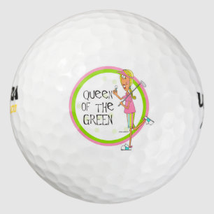 Koningin van de groene golfballen