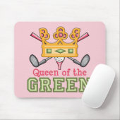 Koningin van de Groene Mousepad Muismat (Met muis)