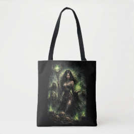 Koningin van de Groene Vlam Tote Bag
