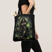 Koningin van de Groene Vlam Tote Bag (Dichtbij)