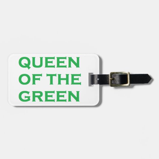 Koningin van de Groenen Bagagelabel (Voorkant horizontaal)