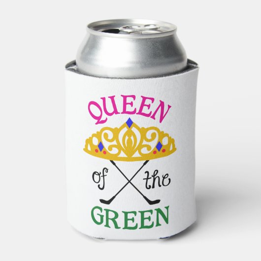 Koningin van de Groenen Blikjeskoeler (Blikje Voorkant)
