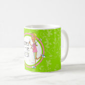 Koningin van de Groenen Koffiemok (Voorkant rechts)