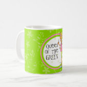 Koningin van de Groenen Koffiemok (Voorkant links)
