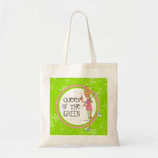 Koningin van de Groenen Tote Bag (Voorkant)