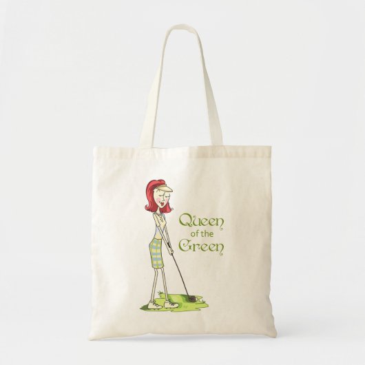 Koningin van de Groenen Tote Bag (Voorkant)