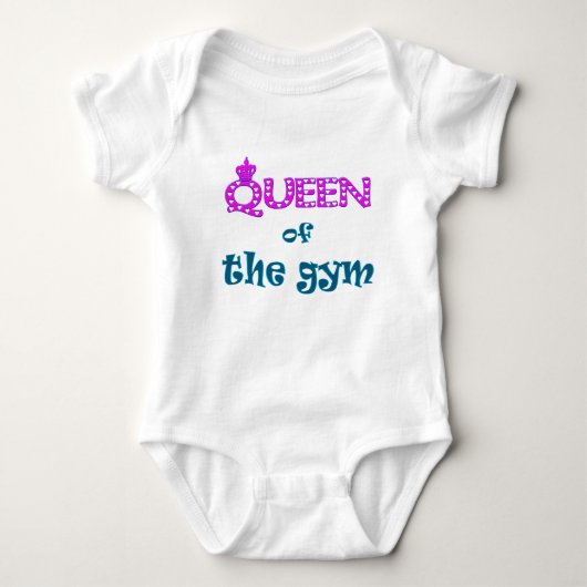 Koningin van de Gym Romper (Voorkant)