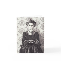 Koningin van de harten - Notecard