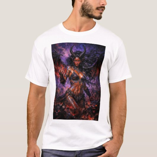 Koningin van de Hel Lilith T-shirt (Voorkant)