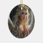 Koningin van de Hemelse Dageraad Keramisch Ornament (Rechts)