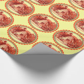 KONINGIN VAN DE HONING IN SKEP/BEEKEEPER CADEAUPAPIER (Hoek)