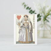 KONINGIN VAN DE HOORZITTEN - JEANNE E'ALBRET  BRIEFKAART (Staand voorkant)