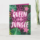 Koningin van de Jungle Kaart (Voorkant)