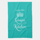 Koningin van de keuken Custom Theedoek (Verticaal)