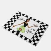 "Koningin van de keuken" DIVA Doormat Deurmat (Schuin)