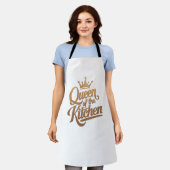 Koningin van de keuken - Elegant design Schort (Gedragen)