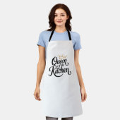 Koningin van de keuken - Elegant design Schort (Gedragen)