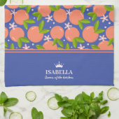 Koningin van de keuken Gepersonaliseerd Theedoek (Gevouwen)