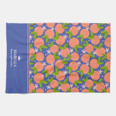 Koningin van de keuken Gepersonaliseerd Theedoek (Horizontaal)