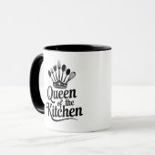 Koningin van de keuken  mok (Voorkant links)