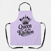 Koningin van de keuken schort (Voorkant)