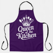 Koningin van de keuken schort (Voorkant)