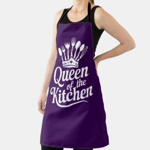 Koningin van de keuken schort