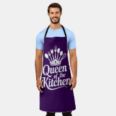 Koningin van de keuken schort (Gedragen)
