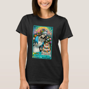 Koningin van de Keuken Tarotkaart Chef Bakker Kok T-shirt