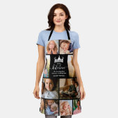 Koningin van de Keukenfotocollage Apron Schort (Gedragen)