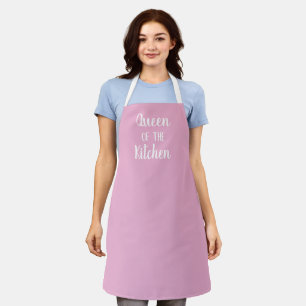 Koningin van de Keukenroze Apron Schort