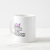 Koningin van de klas koffiemok (Voorkant links)