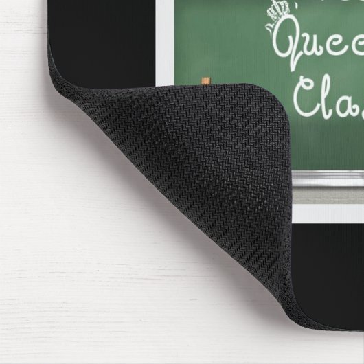 Koningin van de klas Mousepad Muismat (Hoek)