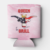 Koningin van de Koe van de Grill - Longhorn Blikjeskoeler (Achterkant)
