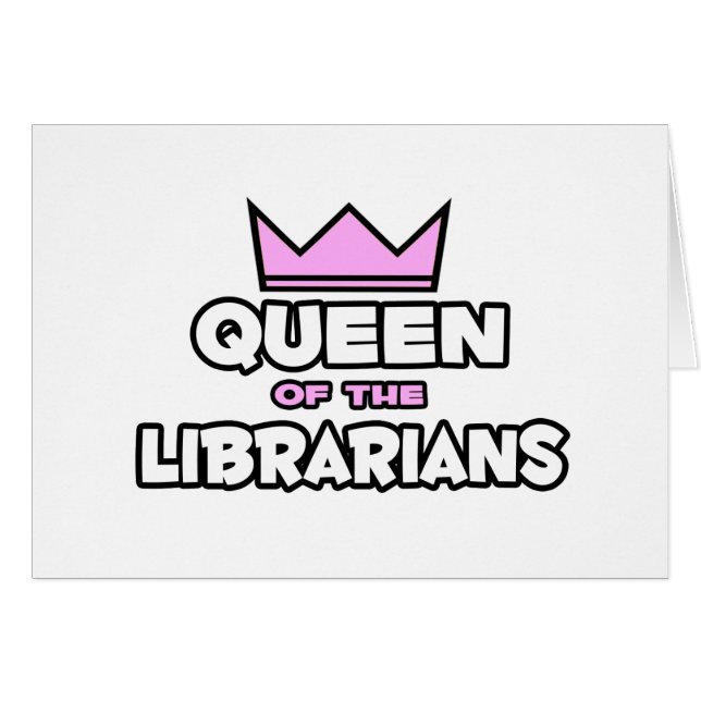 Koningin van de Librariërs (Voorkant Horizontaal)