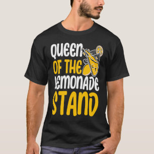 koningin van de limonade stand lemon Juice Busines T-shirt