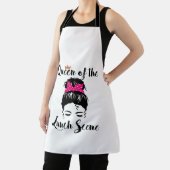 Koningin van de Lunch Scene Cafeteria Worker Women Schort (Insitu)