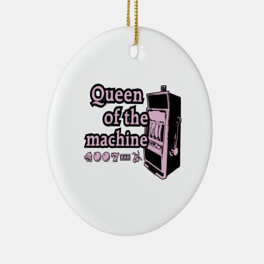 koningin van de machine keramisch ornament (Rechts)