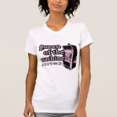 koningin van de machine t-shirt (Voorkant)