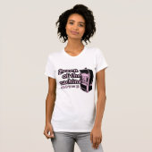 koningin van de machine t-shirt (Voorkant volledig)