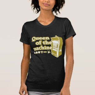 koningin van de machine t-shirt