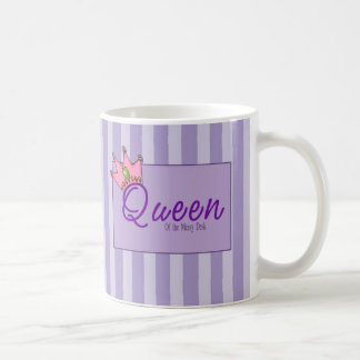 Koningin van de Messy Desk Mok
