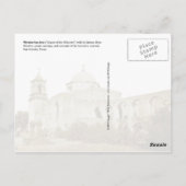 Koningin van de missies, San Antonio, Texas Briefkaart (Achterkant)
