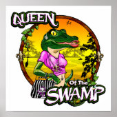 koningin van de moeras poster (Voorkant)