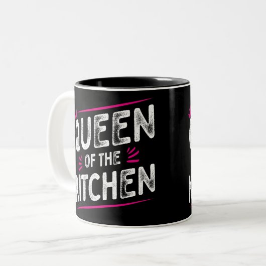 Koningin van de Mok van Kitchen (Voorkant links)