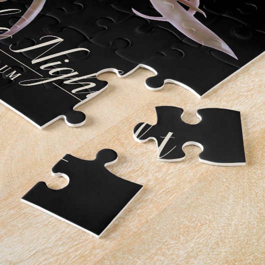 Koningin van de nacht legpuzzel (Zijkant)